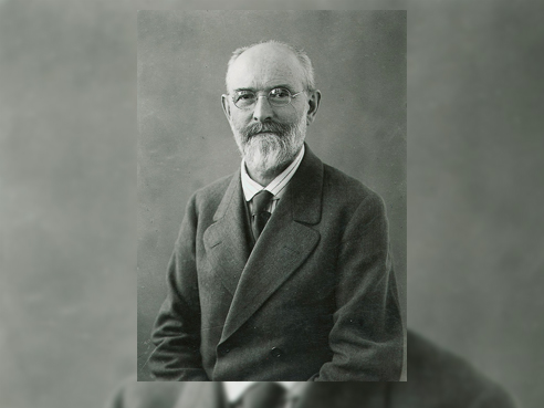 Portrait de Robert Bosch, en 1925 (Crédit : Département Archives / Communication Bosch)